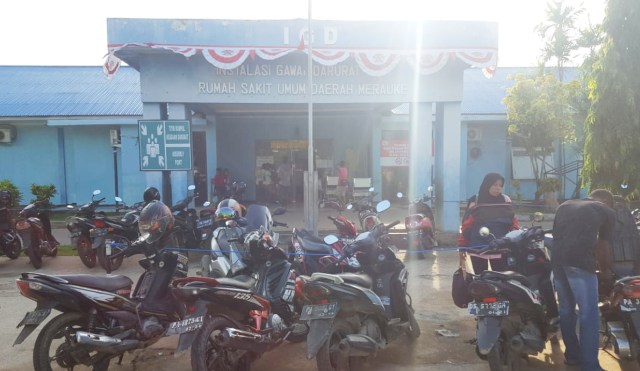RSUD Merauke sebagai salah satu rumh sakit rujukan untuk kasus Covid-19 di wilayah Selatan Papua. (BumiPapua.com/Abdel Syah)