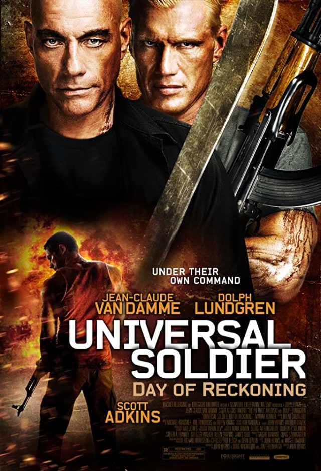 Poster Film Universal Soldier: Day of Reckoning. Dok: IMDb 