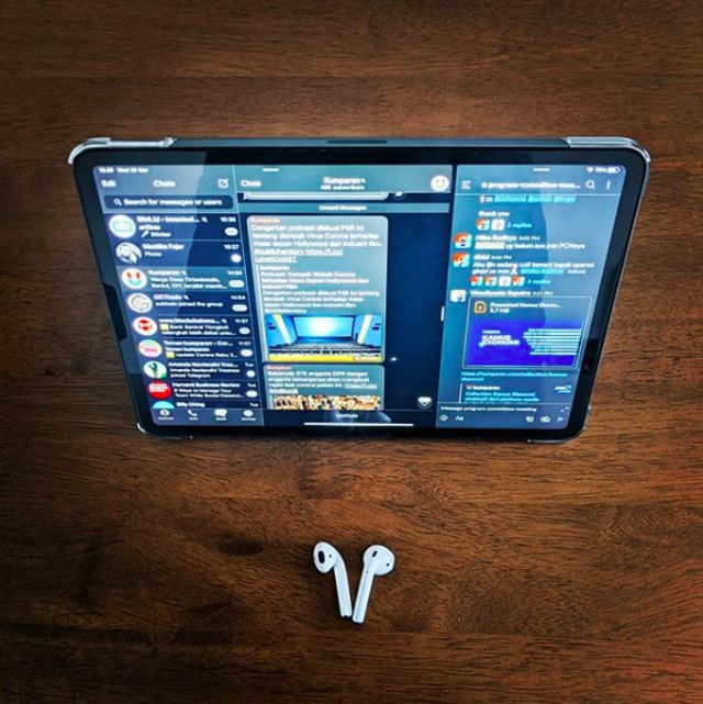 gambar workstation Tips iPad Pro Setup Untuk WFH kumparan com