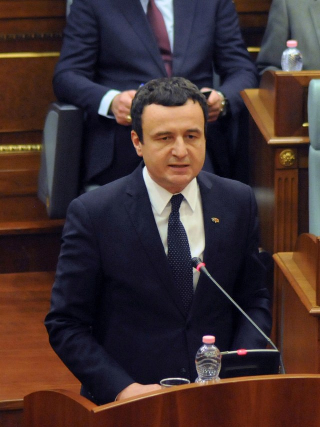 PTR- Perdana Menteri Kosovo, Albin Kurti