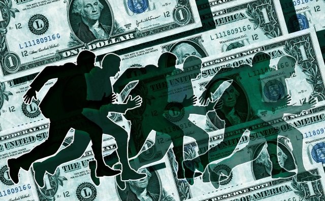 Ilustrasi triliunan dollar. Foto : Pixabay