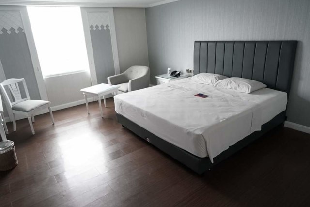 Ilustrasi kamar hotel untuk karantina virus corona. Foto: Dok. Pemprov DKI Jakarta