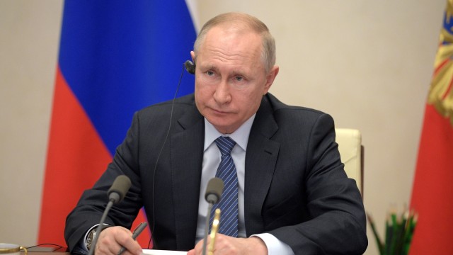 Presiden Rusia Vladimir Putin. Foto: Sputnik/Alexei Druzhinin/Kremlin via REUTERS 