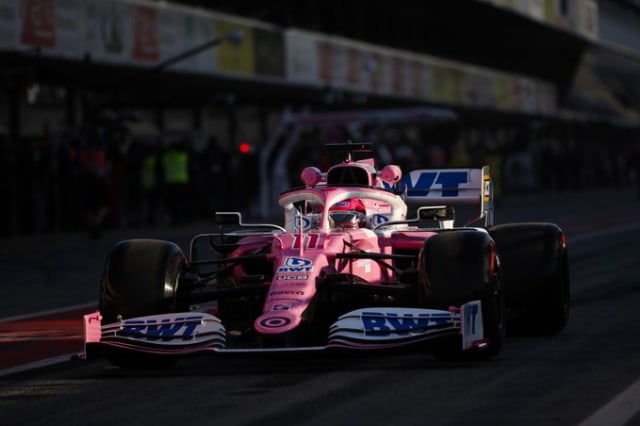 Mobil milik tim Racing Point. (Foto: twitter.com/RacingPointF1)