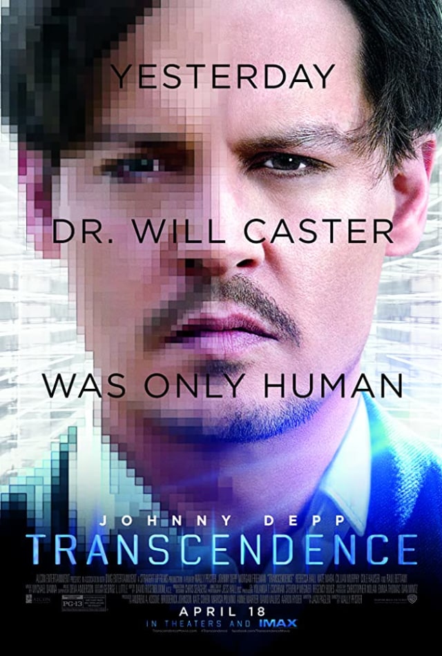 Poster film Transcendence. Dok: IMDb