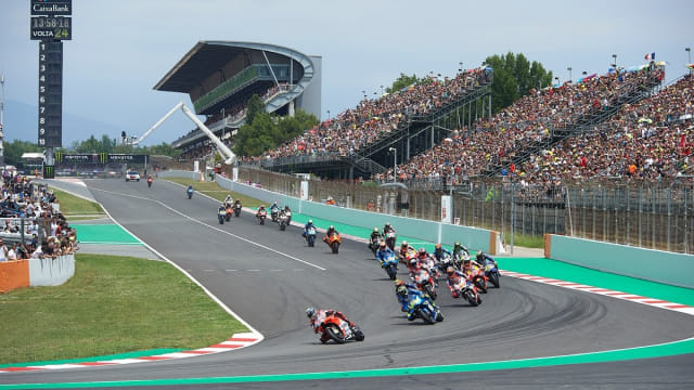 Balapan MotoGP di Circuit de Barcelona-Catalunya. Foto: Dok. Twitter @Circuitcat_eng