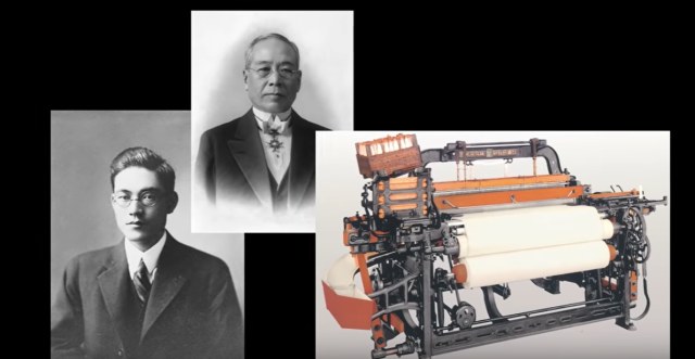 Kichiro, Putra tertua Sakichi Toyoda pendiri Toyoda Loom Works. Dok: Youtube/Toyota Motor Corporation