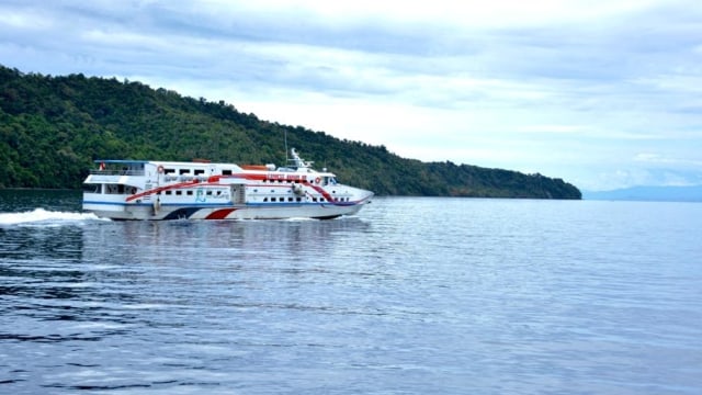 Kapal saat menuju ke Sabang. Foto: Dok. Istimewa