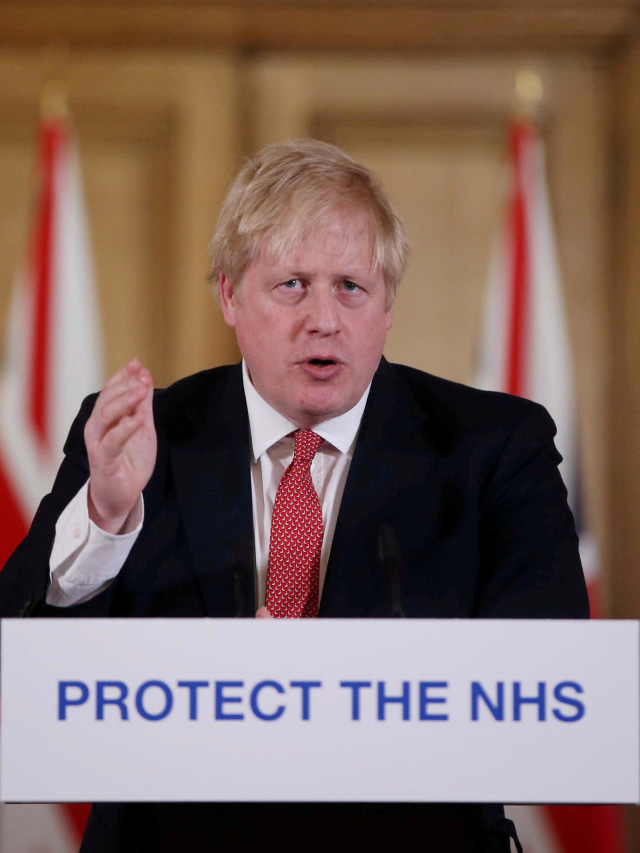 Perdana Menteri Inggris, Boris Johnson. Foto: Ian Vogler/Pool via REUTERS