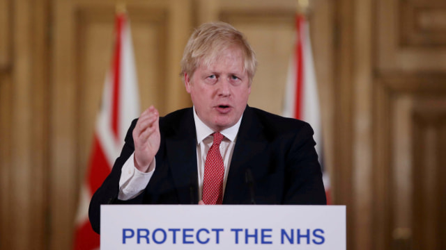 Perdana Menteri Inggris, Boris Johnson. Foto: Ian Vogler/Pool via REUTERS
