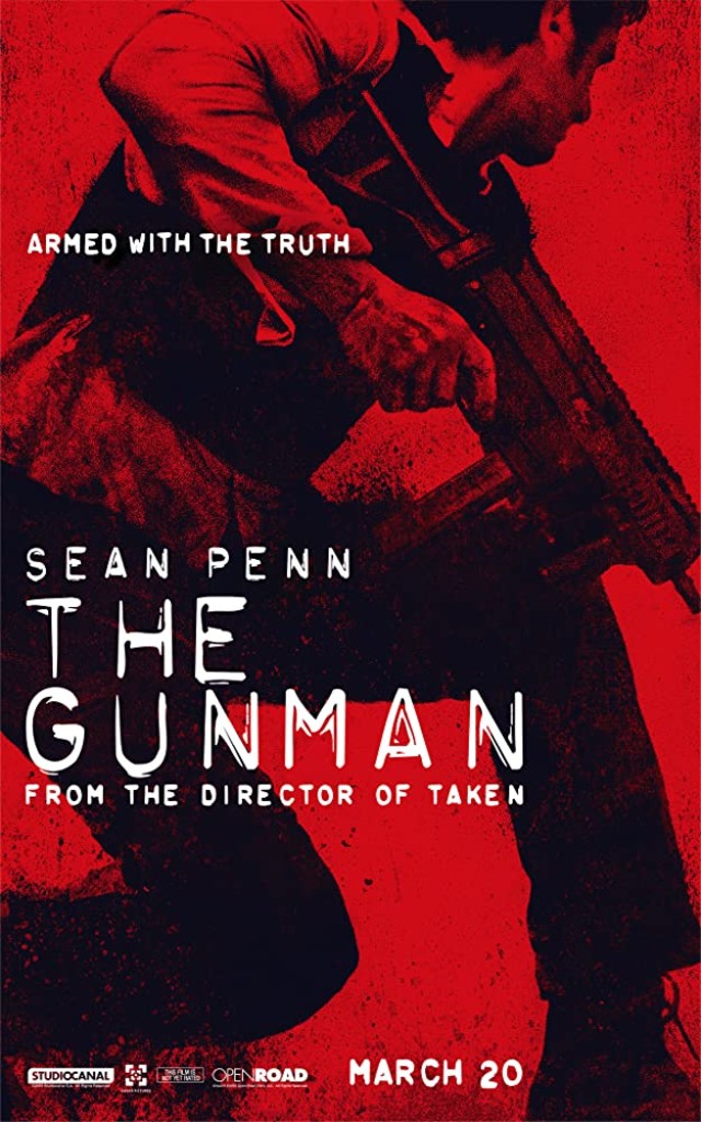 Poster Film The Gunman. Dok: IMDb
