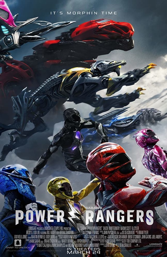 Poster film Power Rangers. Dok: IMDb