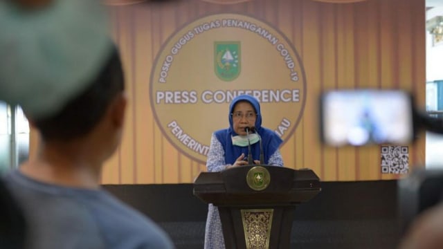 KEPALA Dinas Kesehatan Provinsi Riau, Mimi Yuliani Nazir. (Foto: Media Center Riau)