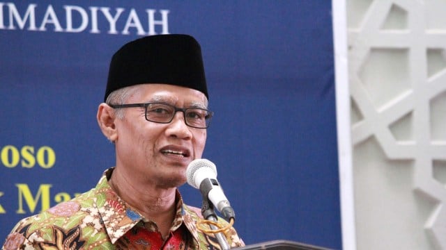 Ketua Umum PP Muhammadiyah, Haedar Nashir. Foto: kumparan
