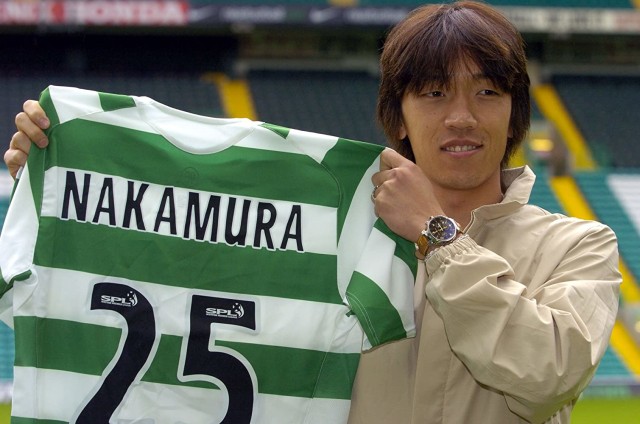 Shunsuke Nakamura membela Celtic FC selama 2005-2009. Foto: IMDb