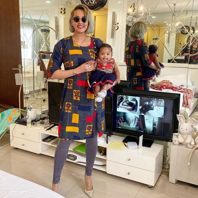 Kimmy Jayanti dan putrinya, Kira. Dok: Instagram @kimmyjayanti