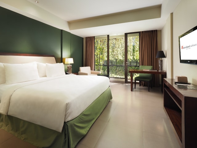 Suasana kamar di Hotel Swiss-Belhotel Rainforest Kuta Foto: Dok. Swiss-Belhotel Rainforest Kuta