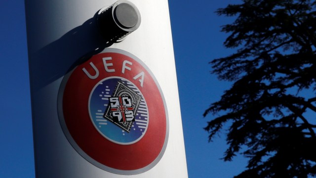 Markas UEFA di Nyon, Swiss. Foto: Reuters/Denis Balibouse