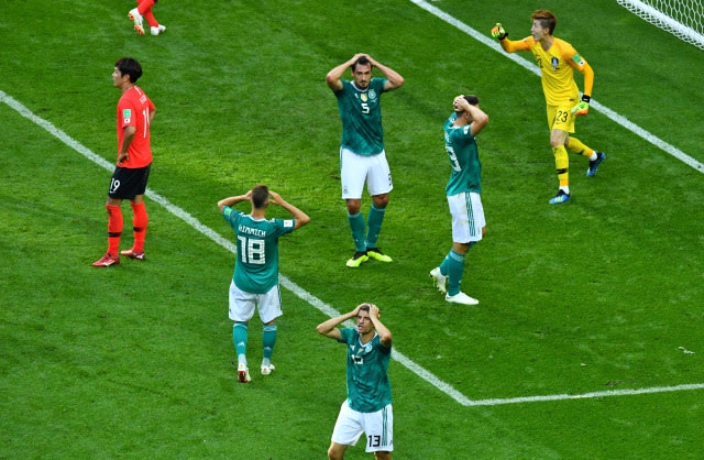 Korea Selatan kalahkan Jerman 2-0. (Foto: REUTERS/Dylan Martinez)