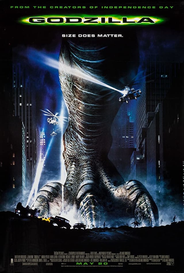 Poster film Godzilla. Dok: IMDb