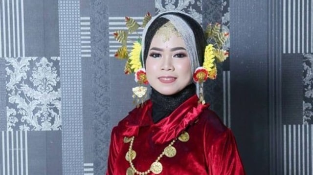 Andari, kontestan Liga Dangdut Indonesia asal Mamuju, Sulbar. Foto: Dok. Dinas Pariwisata Sulbar