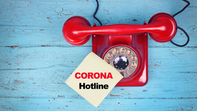 COVID Section 1-Ilustrasi Hotline corona