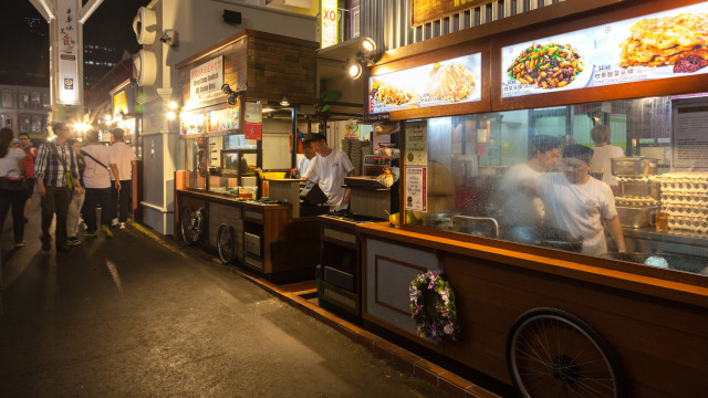 Ilustrasi Chinatown Food Street Singapura. Foto: Shutterstock