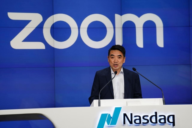 CEO Zoom Eric S. Yuan. Foto: Carlo Allegri/Reuters