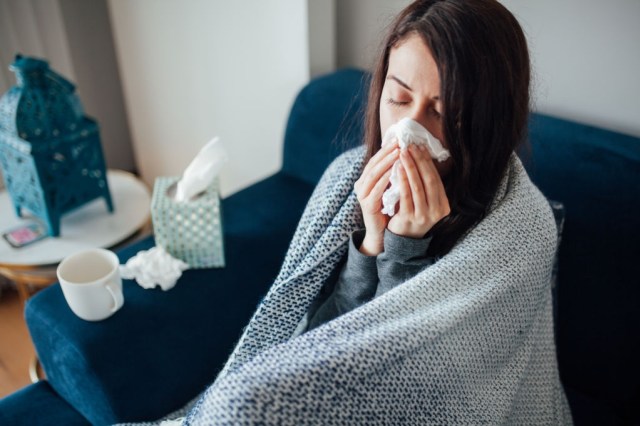 Ilustrasi pilek dan flu. Foto: iStock