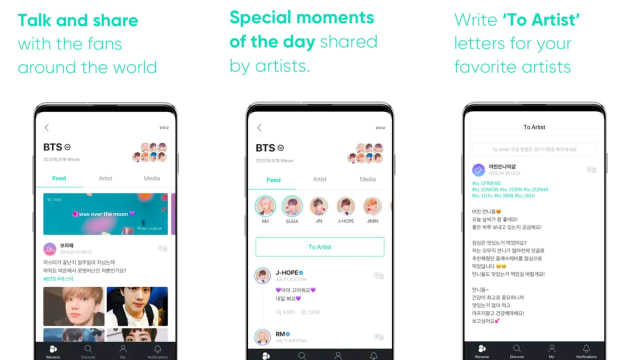 K Popedia Weverse Dan Lysn Aplikasi Komunitas Fans K Pop Kekinian Kumparan Com