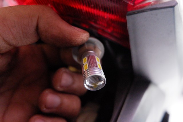 Lampu LED aftermarket Honda Vario Foto: Aditya Pratama Niagara/kumparan