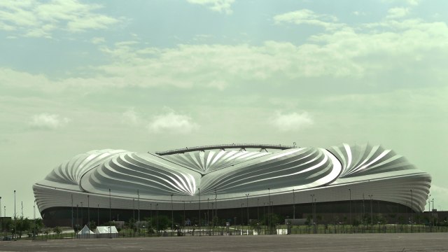 Salah satu calon venue Piala Dunia 2022, Stadion al-Janoub di Doha, Qatar. Foto: AFP/Giuseppe Cacace