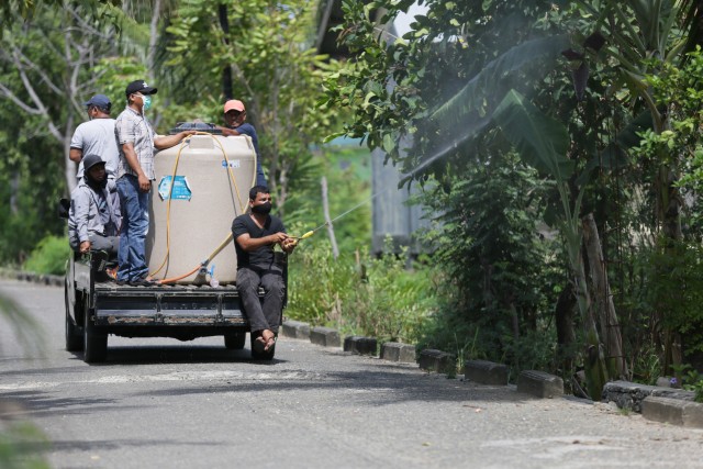 Nyoe Buet Awak Gampong Lambung di Aceh Bak Peujioh Corona, Sep Bereh Kiraju (66373)