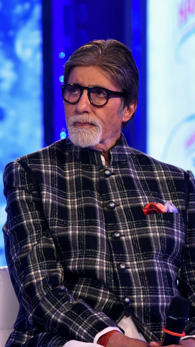 Amitabh Bachchan. Foto: Sujit Jaiswal / AFP