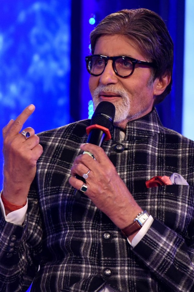 Amitabh Bachchan Foto: Sujit Jaiswal / AFP