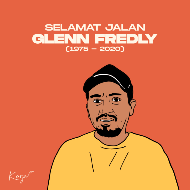 Selamat jalan, Glenn Fredly | Ilustrasi from Karja