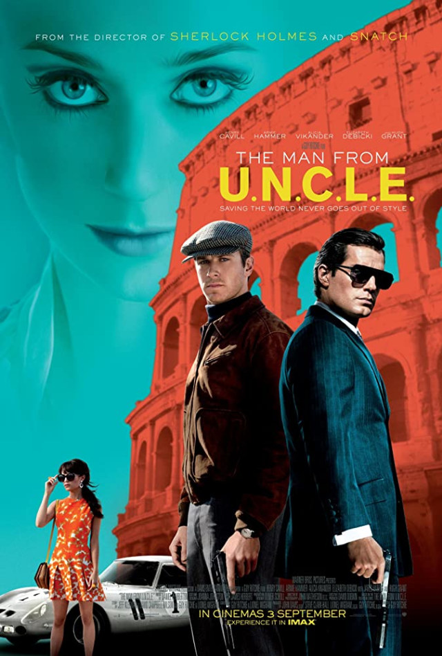 Poster film The Man From U.N.C.L.E. Dok: IMDb