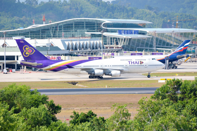 Bandara Internasional Phuket di Thailand Foto: Shutter Stock