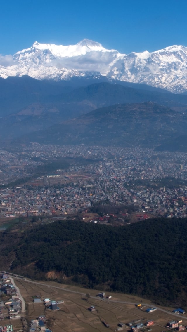 Ilustrasi Himalaya. Foto: AFP/PRAKASH MATHEMA