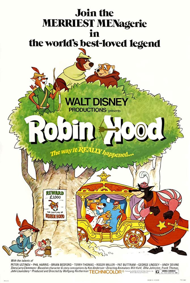 Film animasi Robin Hood. Sumber: Disney