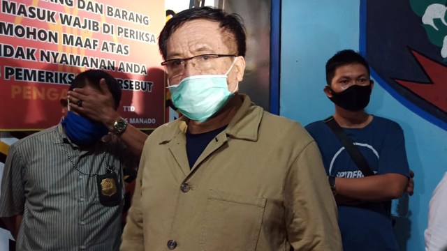 Kepala Kantor Wilayah Kemenkumhan Sulawesi Utara, Lumaksono SH MH meninjau langsung Lapas Tuminting, Manado yang mengalami rusuh