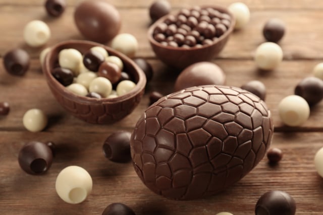 Ilustrasi cokelat telur Paskah Foto: Shutter Stock
