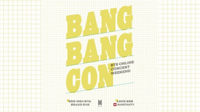 Jadwal konser BTS di Bang Bang Con. Foto: bts.bighitofficial