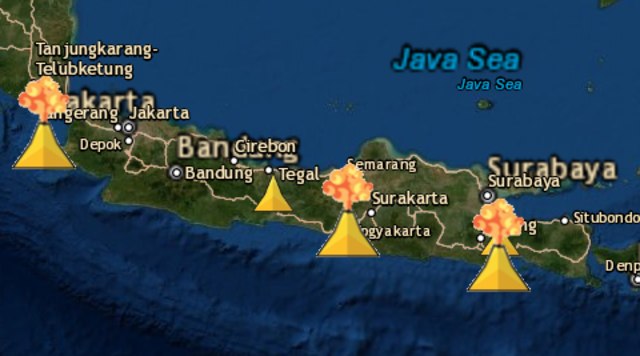 Waspada 5 Gunung Api Di Jawa Berstatus Level Ii Kumparan Com