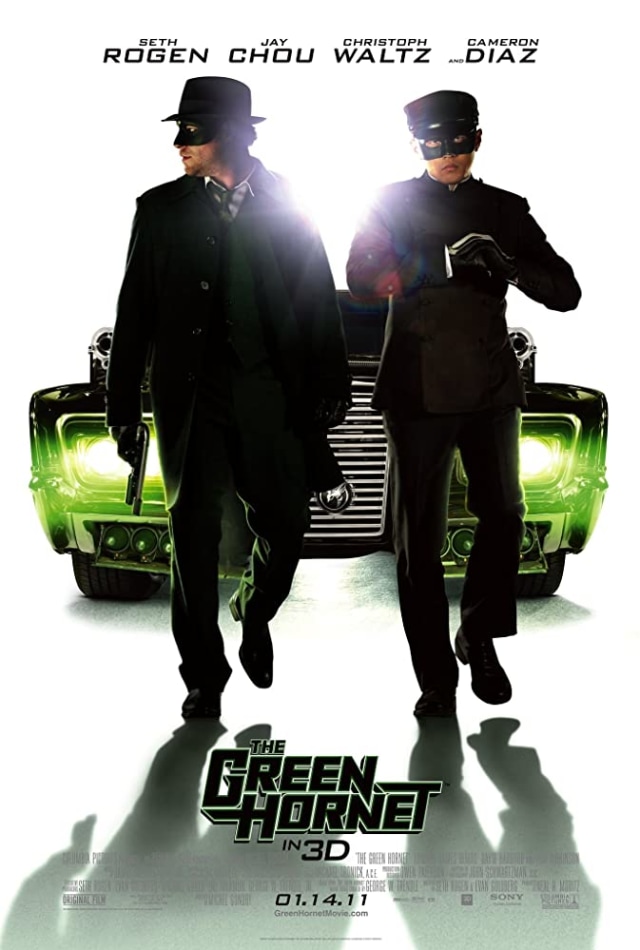 Poster film The Green Hornet. Dok: IMDb /© 2010 Sony Pictures, Inc