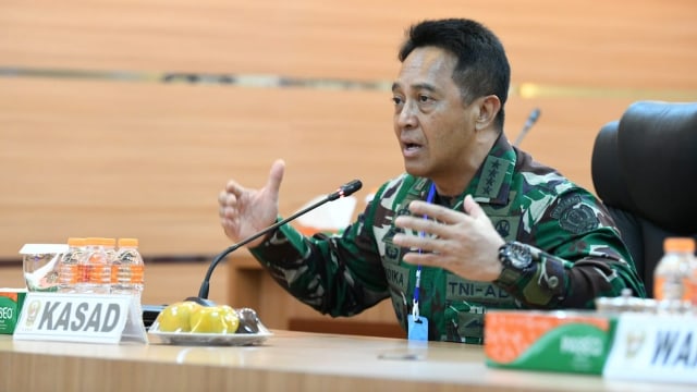 Kepala Staf Angkatan Darat (KSAD) Jenderal TNI Andika Foto: Dok. TNI AD