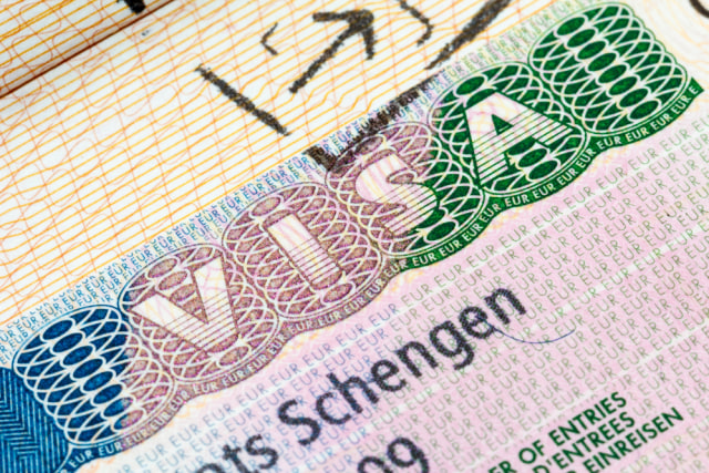 Ilustrasi Visa Schengen Foto: Shutter Stock