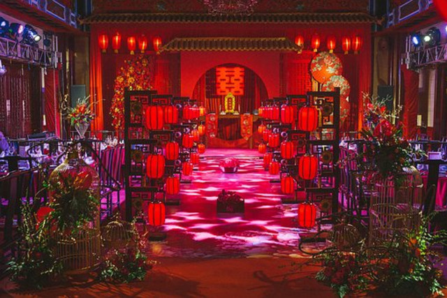 Ilustrasi tempat pernikahan budaya China, dok: pixabay