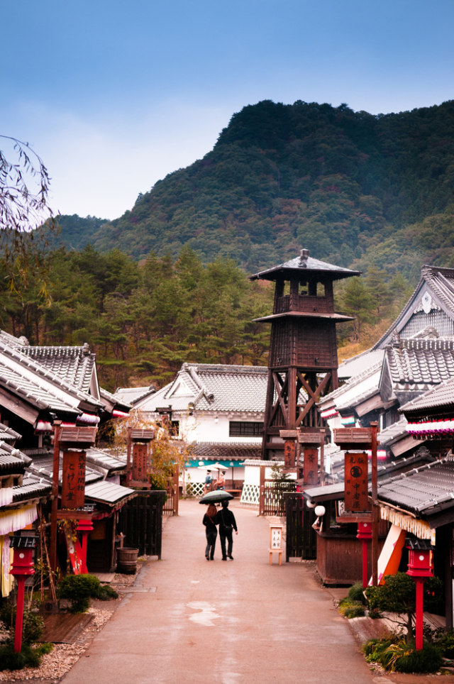 Taman hiburan Edo Wonderland Nikko Edomura di Jepang Foto: Shutter Stock