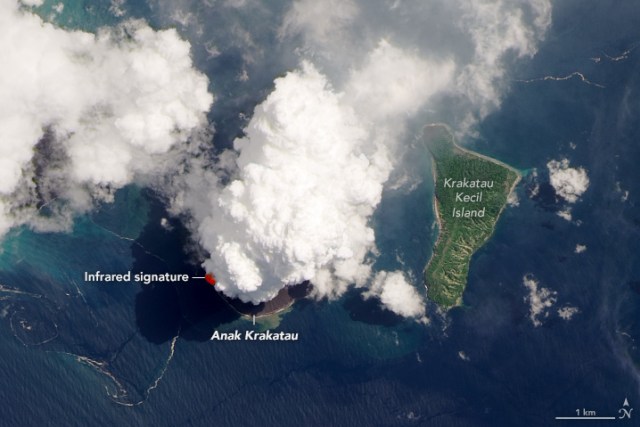 NASA Ungkap Foto Menakjubkan Erupsi Gunung Anak Krakatau (43679)
